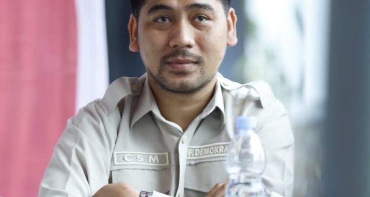 Ketua Fraksi Demokrat DPRD Palopo, Cendrana Saptura Martani